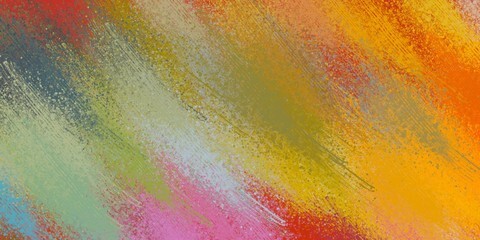 Decorative oil painting Vibrant dynamic art 2d illustration Texture backdrop Creative chaos structure element