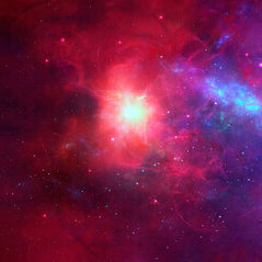 Space background Colorful nebula with star field Elements furnished by NASA